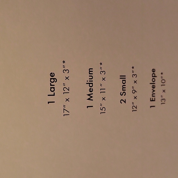 Calpak packing cubes 5-piece set brand - Picture 3 of 5